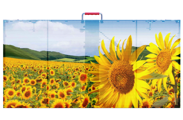 شاشة Transparent LED Screen عالية السطوع