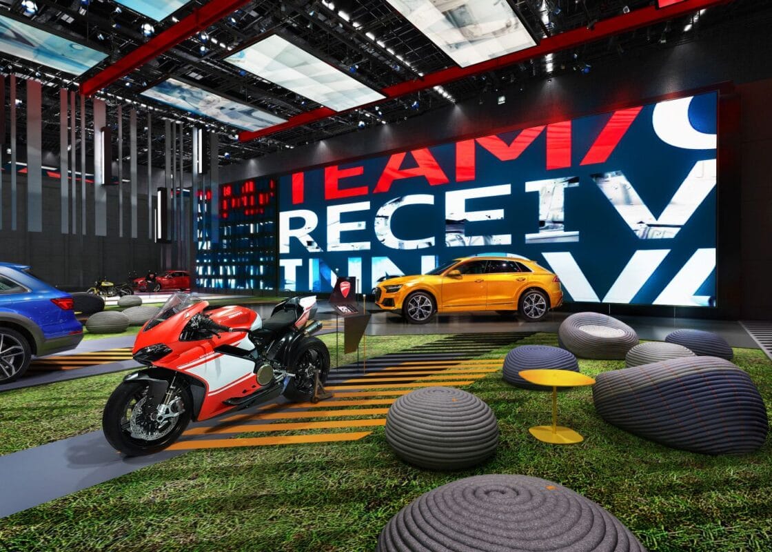 LED display for car exhibitions | LED SUN