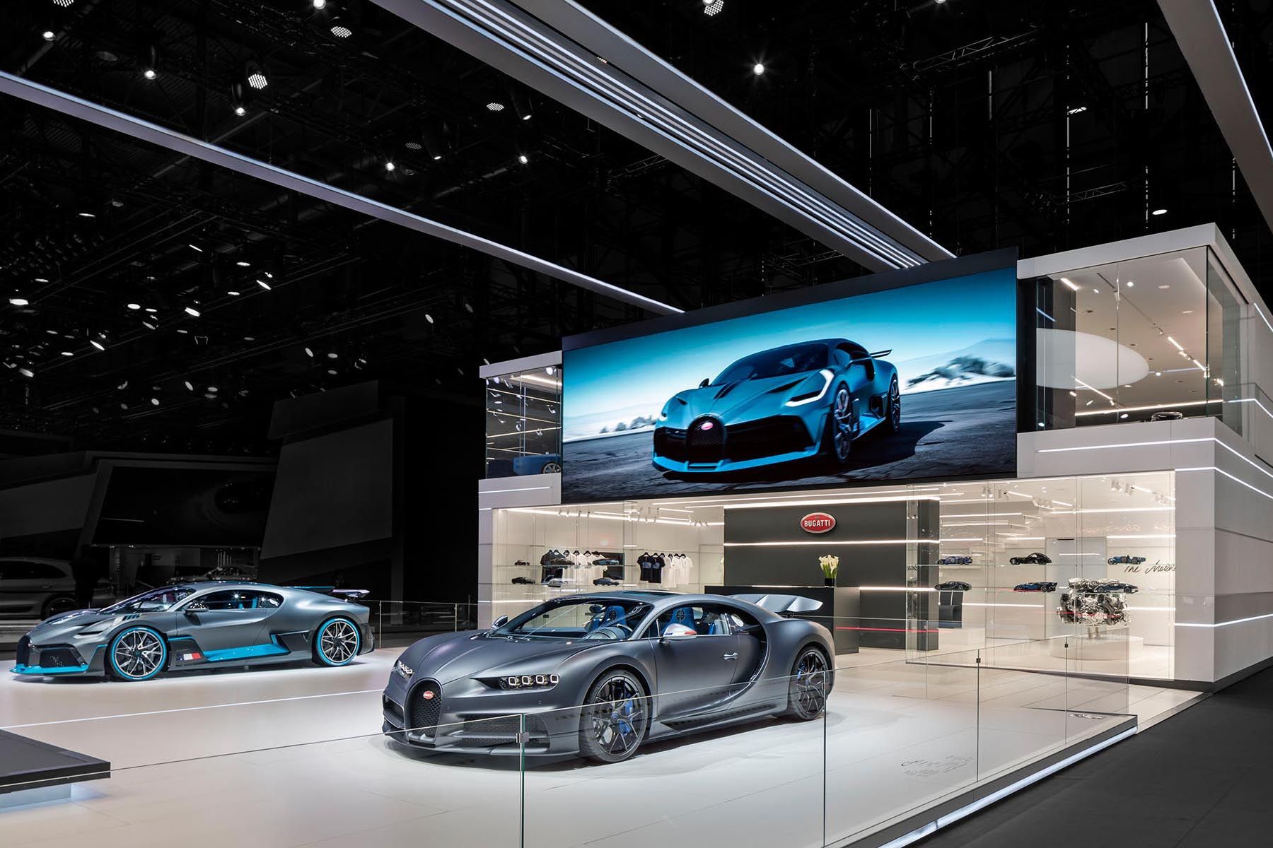 LED display for car exhibitions