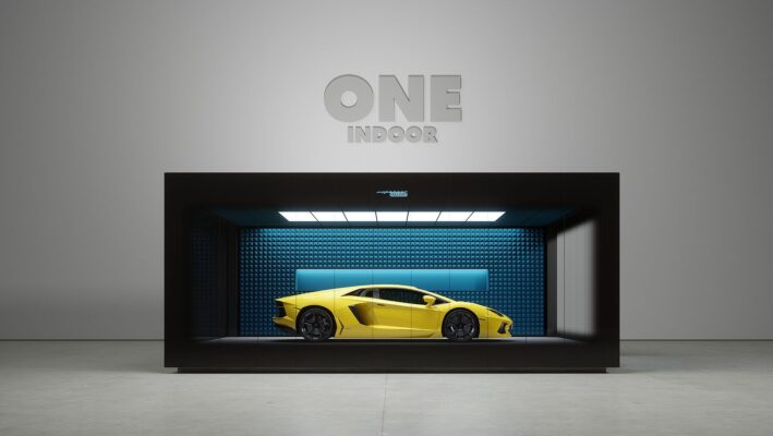 LED display for car exhibitions