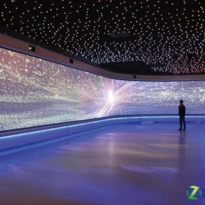 glass led screen