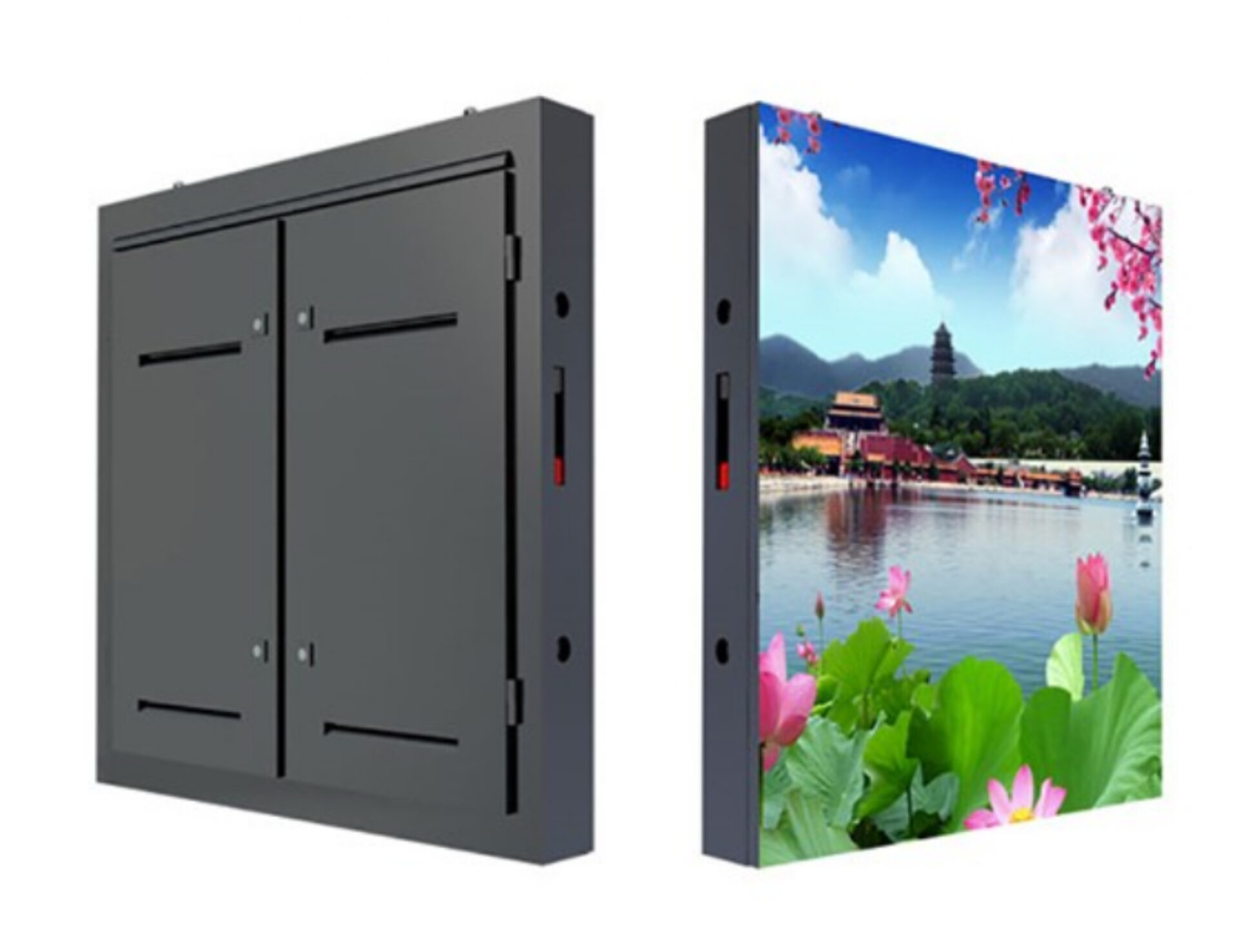 Types of outdoor and indoor video displays