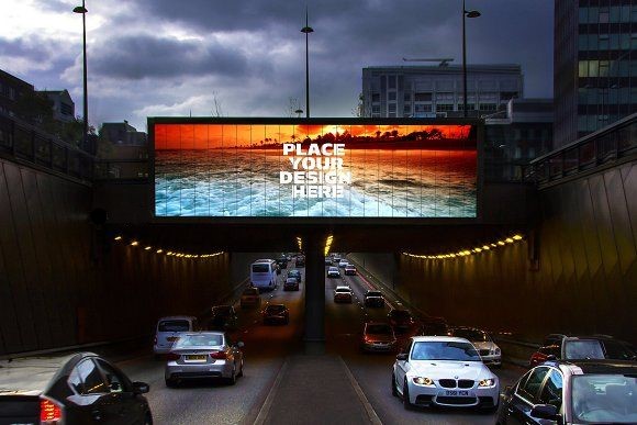 مشروع شاشات اعلانات الشوارع