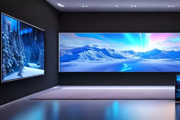 شاشات LED vs video