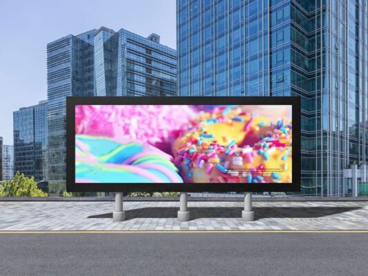 شاشة LED الخارجية خفيفة الوزن